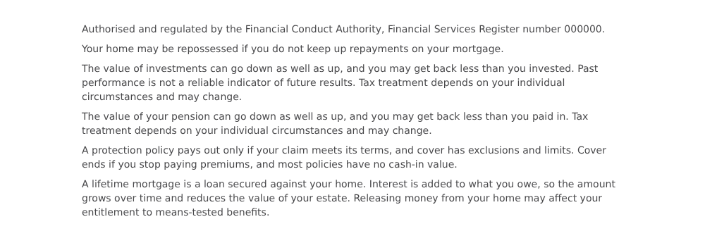 FCA regulatory statement