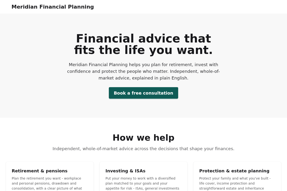 Financial advisers & planners