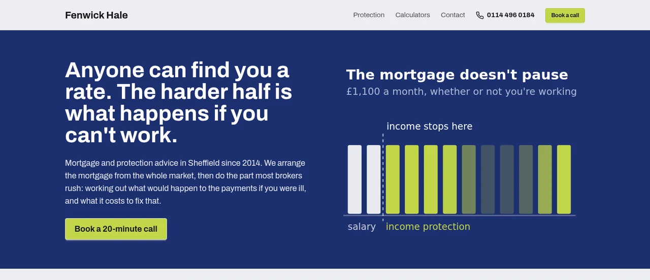 Mortgage & protection broker