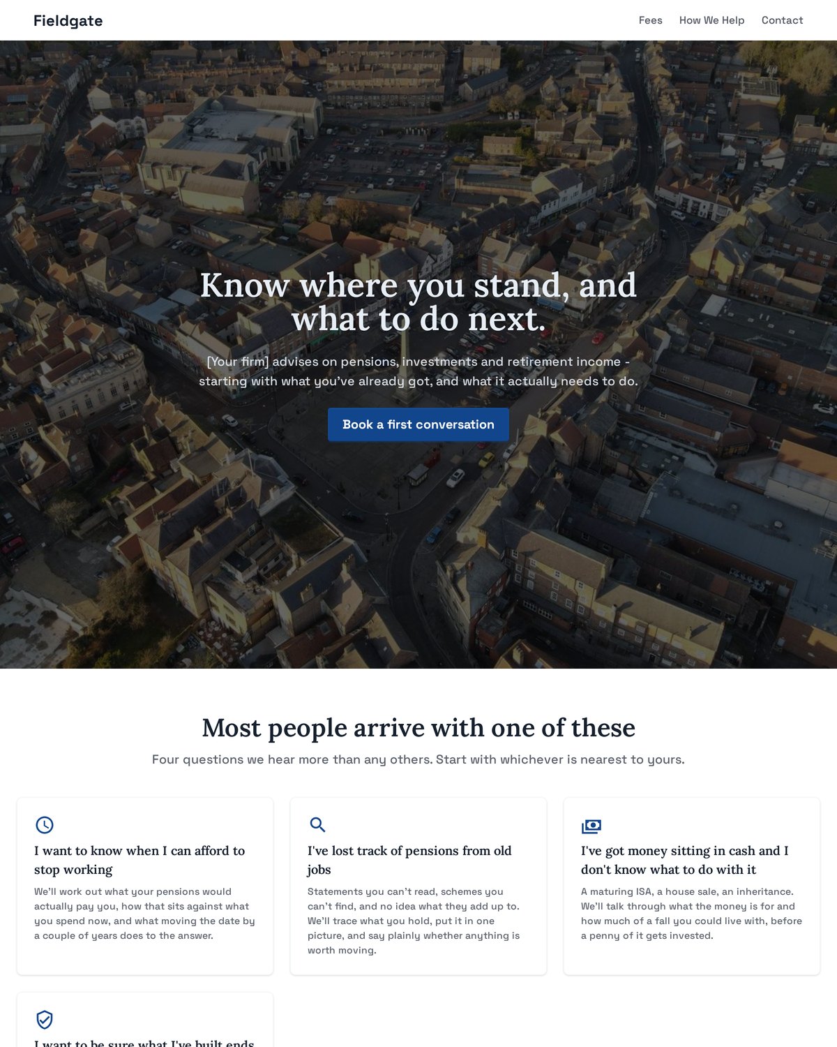 Fieldgate template